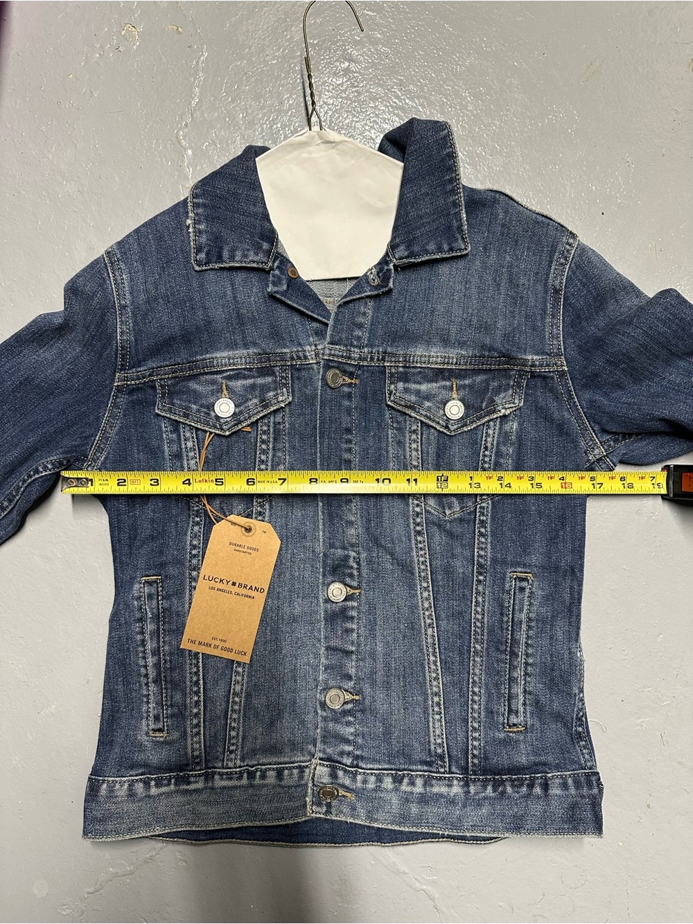 NWT Lucky Brand Blue Denim Jacket - Picture 5 of 6